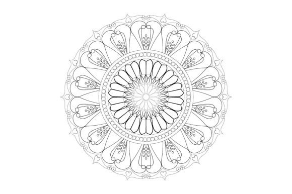 Download Vector Mandala Coloring Pages &amp; Books - Color Collection