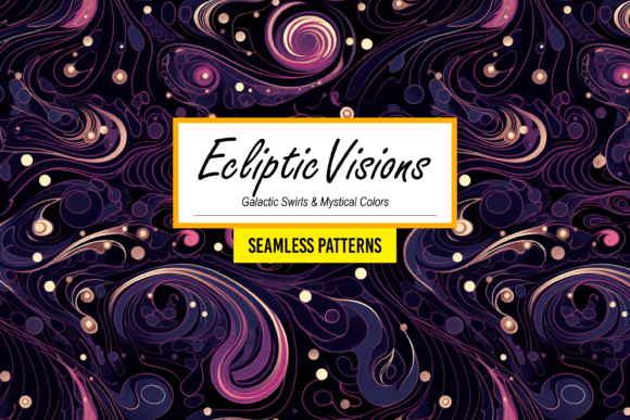 Download Galactic Swirls &amp; Mystical Color Pattern - Color Collection