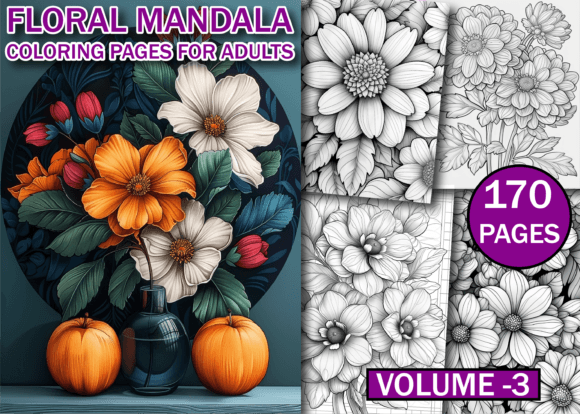 Download Floral Mandala Coloring Book V-2 - Color Collection