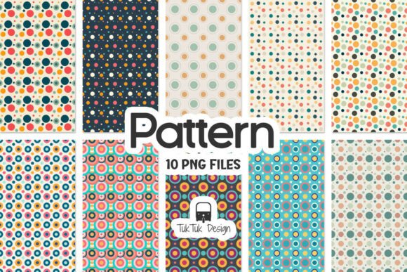 Download Colorful Geometric Circle Pattern PNG - Color Collection