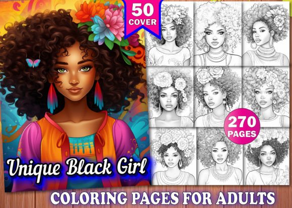 Download 270 Unique Black Girl Coloring Pages KDP - Color Collection