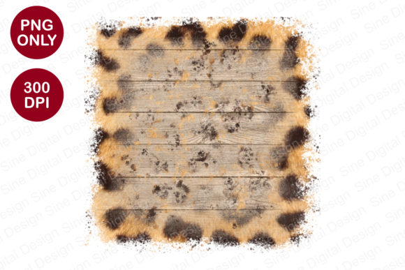 Download Leopard Wood Frame Sublimation Clipart - Sublimation Collection