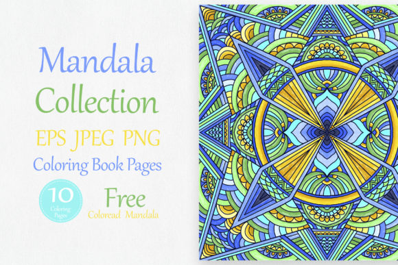 Download Square Mandalas Collection for Coloring - Color Collection