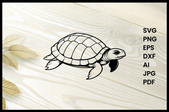 Download Turtle Line Art Coloring Page Design - Color Collection