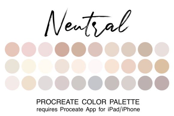 Download Neutral Procreate Color Palette - Color Collection