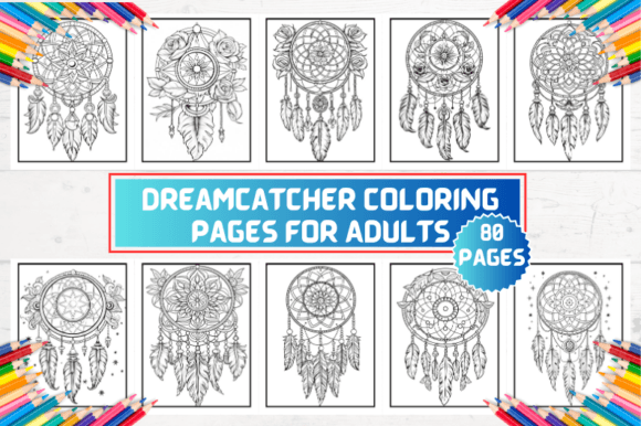 Download Dreamcatcher Coloring Pages for Adults - Color Collection