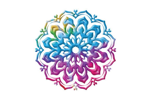 Download Tie Dye Colorful  Mandala Sublimation - Sublimation Collection