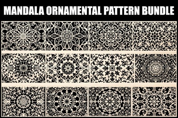Download Mandala Ornamental Pattern Bundle - Ornamental pattern Collection
