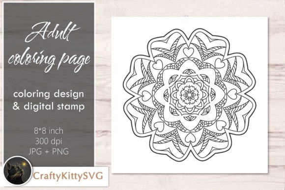 Download Mandala Art Adult Coloring Book Page - Color Collection