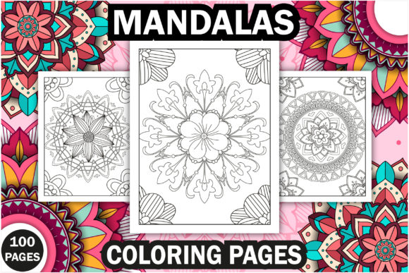 Download 100+ Mandalas Coloring Pages Bundle -KDP - Color Collection