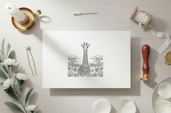 Download Giraffe Mandala Coloring Page - Color Collection
