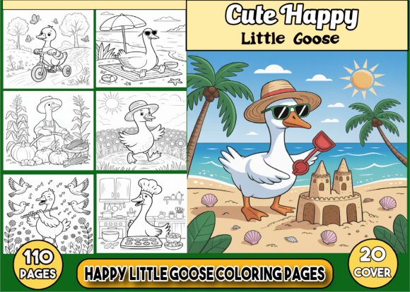 Download 110 Happy Little Goose Coloring Pages - Color Collection