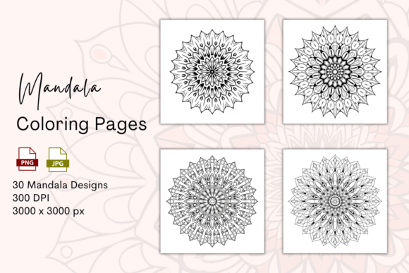Download 30 Mandala Designs Coloring Pages - Color Collection